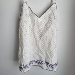 NWT LOVE by GAP Small Polka Top Tank Top